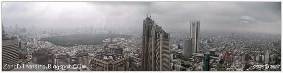 Vistas desde lo alto en Tokio