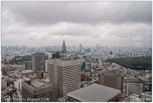 Vistas desde ayuntamiento de Tokio