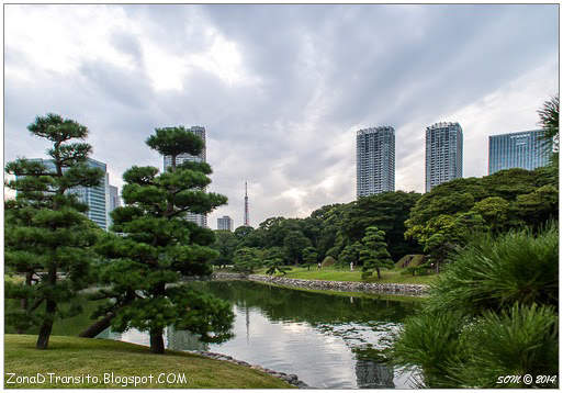 jardín Hamarikhu guia viaje Tokio