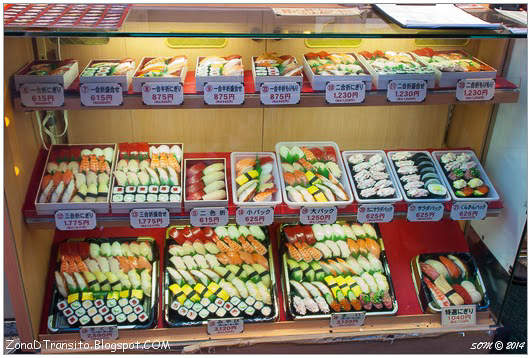 Shushi en Dotonbori