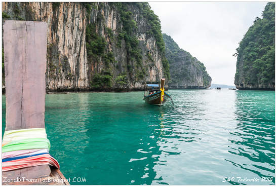 Laguna interior en Phi PHi Island