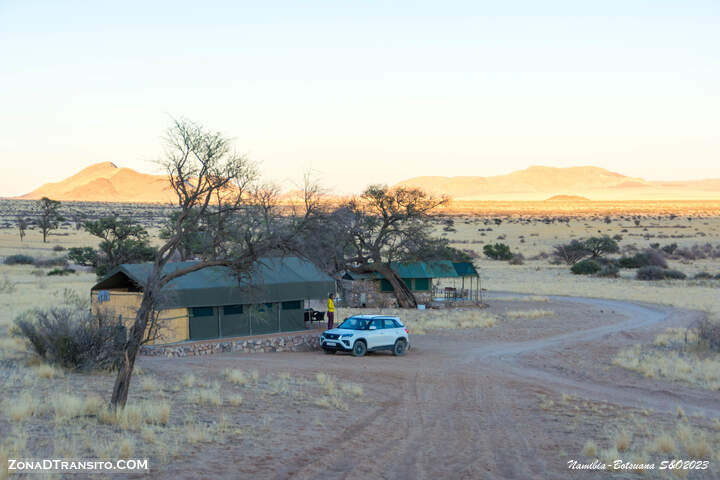 Camp Gecko alojamiento en el desierto de Namib