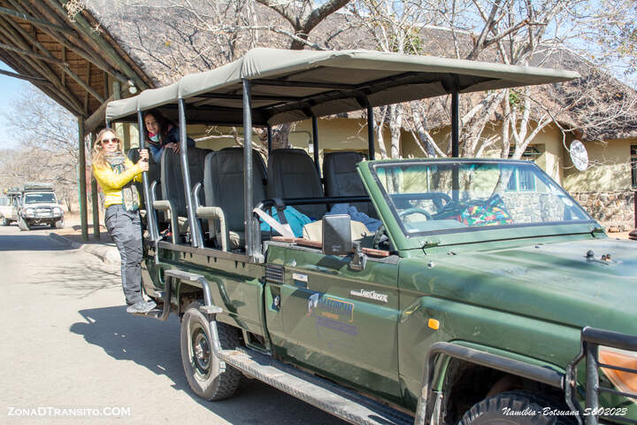 Safari en 4x4 por el Parque Nacional de Chobe