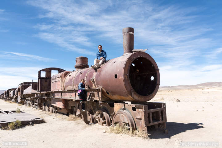 Cementero trenes Bolivia. Guia de viaje