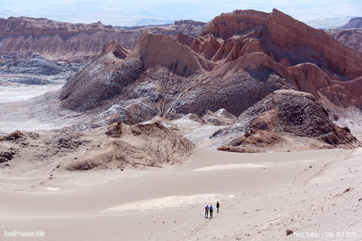 Valle de la Luna. Recorirendo el Desierto de Atacama.