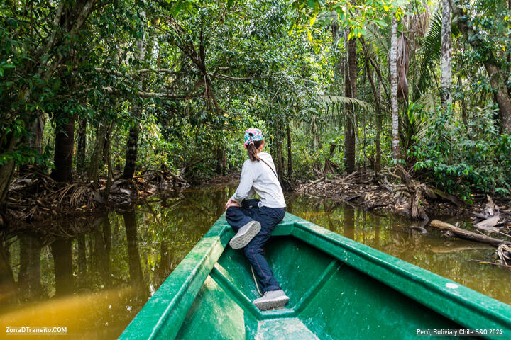 Lago Sandoval. Puerto Maldonado